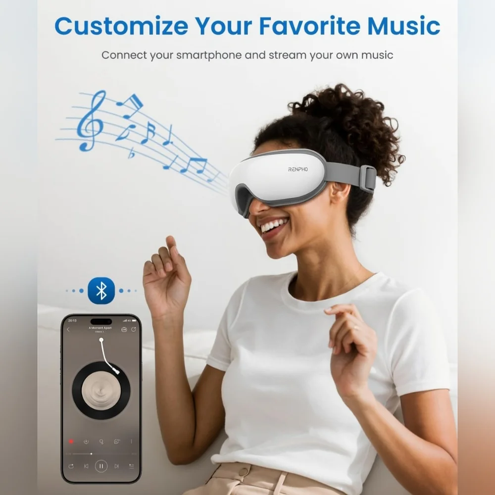 Eyeris 1 Eye Massager - White